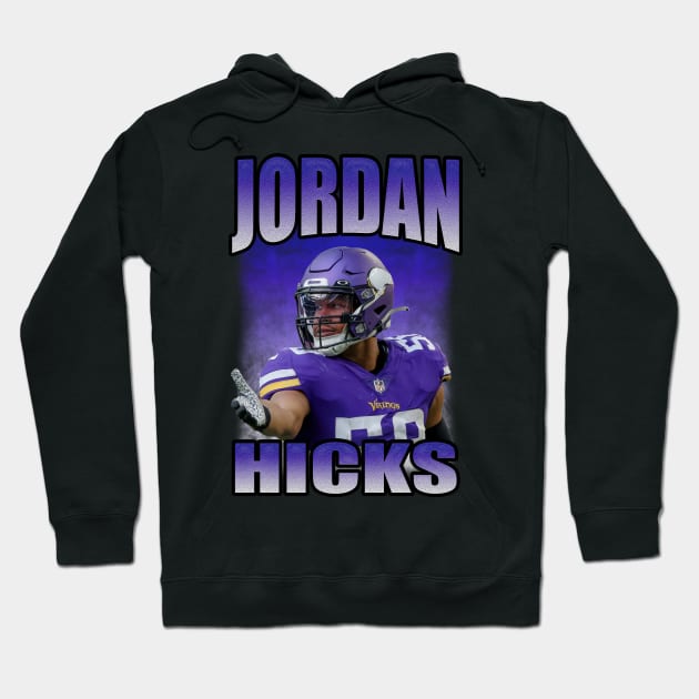 Jordan Hicks Bootleg Hoodie by hackercyberattackactivity